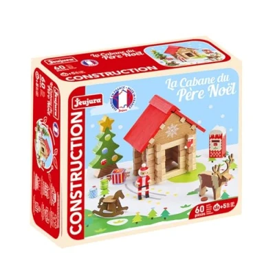 Afbeelding van Santa&#039;s Cabin Bouwspel JEUJURA 60 stukjes