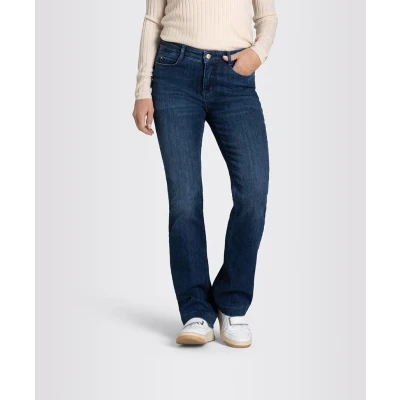 Afbeelding van MAC Jeans Dream Bootcut jeans, Dames, Maat: 44x32, Medium stone
