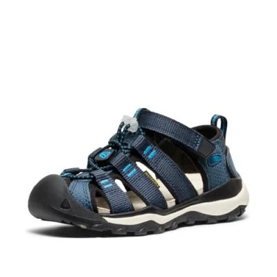 Afbeelding van Keen Newport NEO H2 Youth Unisex Outdoorsandalen voor kinderen, Maat: 35, Blue Textiel/ synthetisch