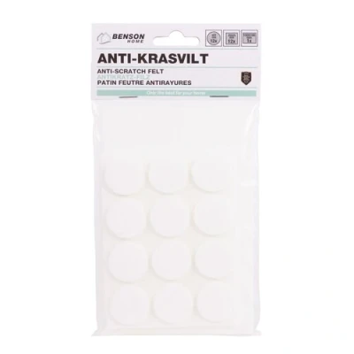 Afbeelding van Benson Anti Krasvilt Wit Diverse Maten 25 stuks