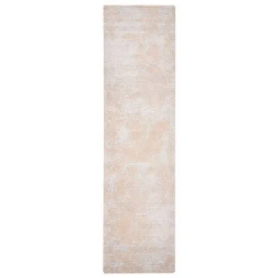 Afbeelding van Beliani BEYKOZ Laagpolig vloerkleed Beige 160 x 230 cm Katoen