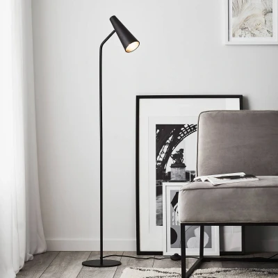 Afbeelding van Vloerlamp Peak, variabel, zwart