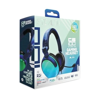 Afbeelding van Stealth C6 100 Gaming Headset STRIKE Green &amp; Blue