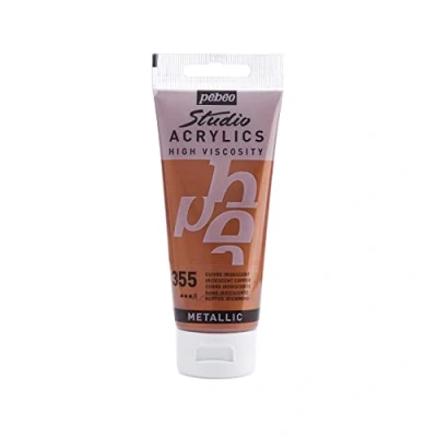 Afbeelding van Pébéo 837355 Studio Acrylverf, 100 ml, koperkleurig