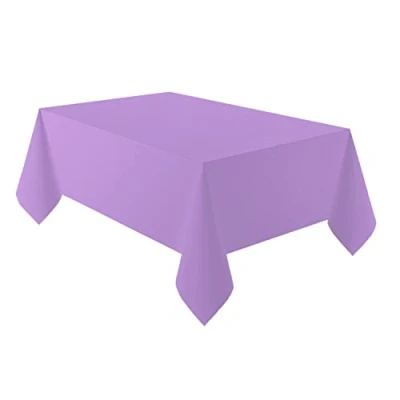 Afbeelding van Amscan 9915404 213 Eco vriendelijk papieren tafelkleed, 2,74 m, violet