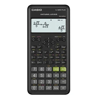 Afbeelding van Wetenschappelijke rekenmachine Casio FX 82ESPLUS 2 BOX Zwart