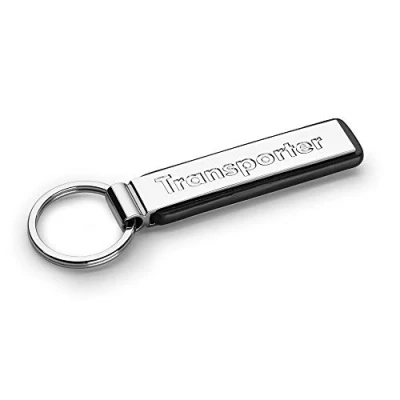 Afbeelding van Volkswagen Metalen sleutelhanger met opschrift &quot;Transporter&quot; 00087010APYCC zilver