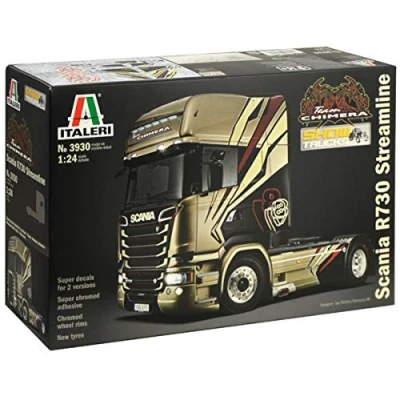 Image de SCANIA R730 Streamline Team Chimera 4x2 Show Truck maquette à monter et peindre ITA3930