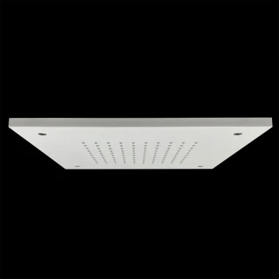 Afbeelding van SB Rubinetterie mat wit corian solid surface inbouw vierkante regendouche plafonddouchekop 30cm 1208954082