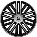 Image de Sparco Corsa Bergamo 14 Noir / argent Enjoliveur