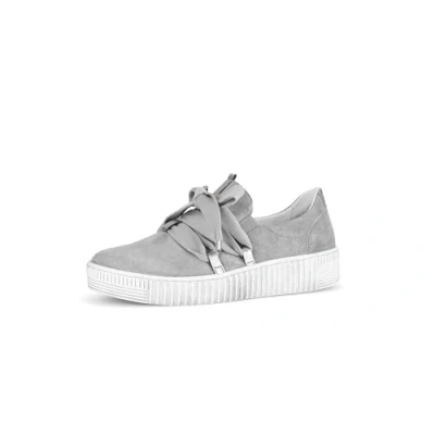 Afbeelding van Gabor Sneakers laag, Dames, Maat: 41, Stone Leer