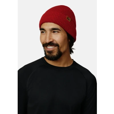 Afbeelding van DANISH ENDURANCE Beanie met Merinowol Fleece Binnenvoering Ultrawarm Rood