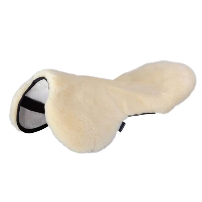 Afbeelding van Werner Christ Zadelovertrek Sheepskin Naturel Pony