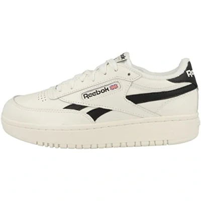 Afbeelding van Reebok Classic CLUB C Double Sneakers laag, Dames, Maat: 40.5, chalk core black Schoenen