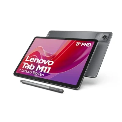 Afbeelding van Lenovo Tab M11 tablet 11 inch WUXGA touchscreen MediaTek Helio G88 8 GB RAM 128 SSD Wi Fi Android 13 grijs met stylus