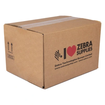 Image de Zebra 5555 Wax/Resin 10 noir ruban d&#039;impression