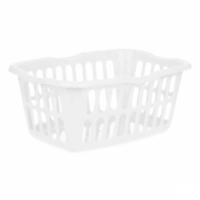 Afbeelding van Mand Wit Polypropyleen 50 L 58 x 24 42 cm (12 Stuks)