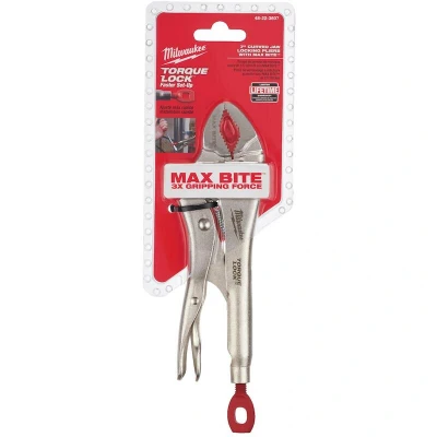 Afbeelding van MILWAUKEE 4932471730 MAX BITE vergrendel klem 170 mm gebogen bek