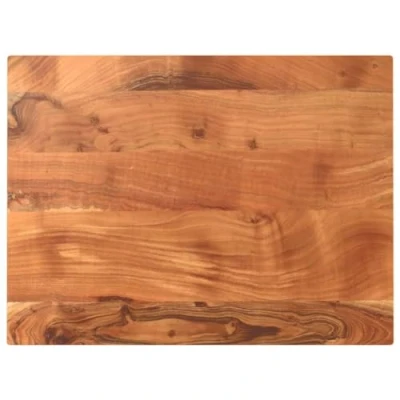 Afbeelding van vidaXL Tafelblad rechthoekig 80x50x3,8 cm massief acaciahout