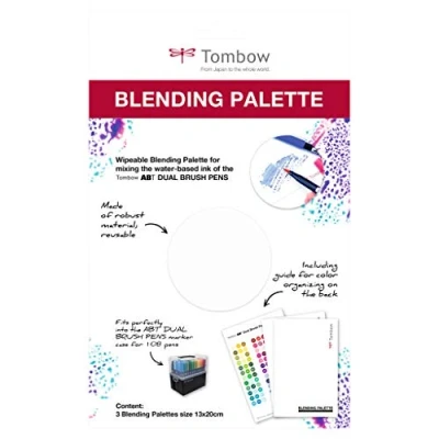Afbeelding van Tombow Blending Palet 13x20 cm 3 stuks