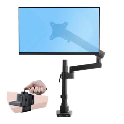 Afbeelding van Screen Table Support Startech ARMPIVOT2USB3 Black 34&quot;