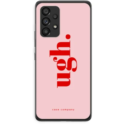 Afbeelding van Case Company® hoesje geschikt voor Samsung Galaxy A53 5G Ugh Soft Cover Telefoonhoesje Bescherming aan alle Kanten en Schermrand