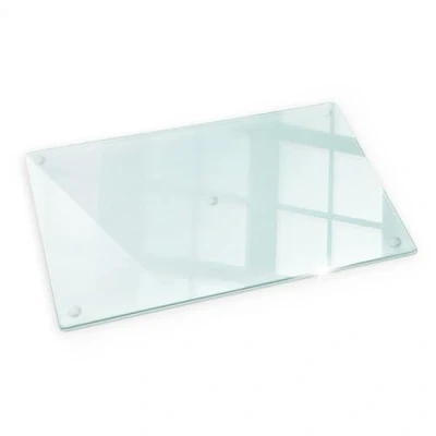 Afbeelding van Tulup Snijplank, transparant, 52 x 30 cm, gehard glas, beschermt werkblad