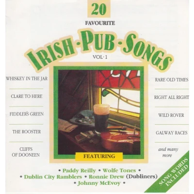 Afbeelding van Various Artists 20 Favourite Irish Pub Songs Volume 1 (CD)