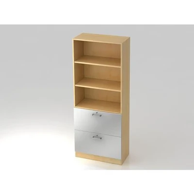 Afbeelding van Wandkast Esdoorn/Zilver 80 x 42 200,4 cm Signa G 7300 CE