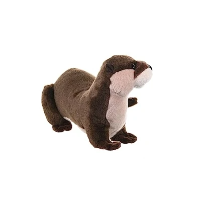 Afbeelding van Wild Republic Pluche otter knuffel bruin 30 cm knuffeldieren uit het water