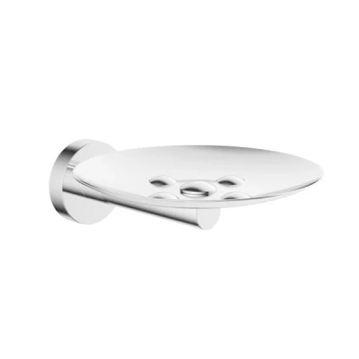Afbeelding van HotBath Cobber zeepschaal wandmodel CBA02 Chroom