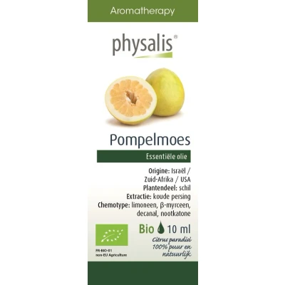 Afbeelding van Physalis Aromatherapie Pompelmoes 10ML