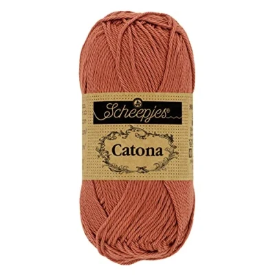 Afbeelding van Scheepjes Catona 50 gram 504 Brick Red