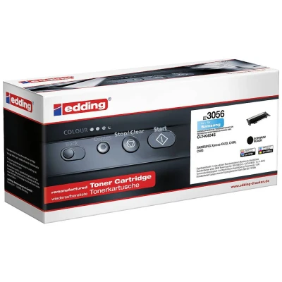 Afbeelding van Edding Tonercassette vervangt Samsung CLT K404S Compatibel Zwart 1500 bladzijden EDD 3056