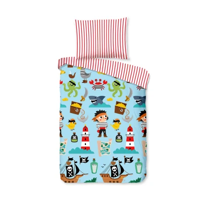 Afbeelding van Good Morning Caribbean Dekbedovertrek Junior 120x150 cm Multi