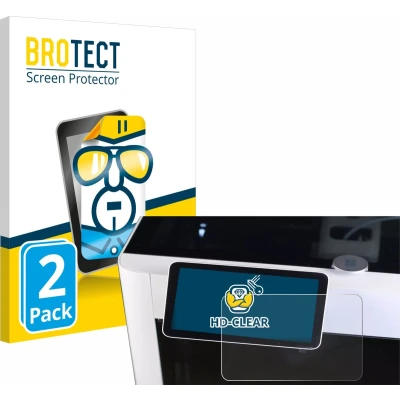 Afbeelding van BROTECT Screenprotector voor Bambu Lab X1 Carbon 3D Printer Folie Beschermfolie transparant (2 Stuks)