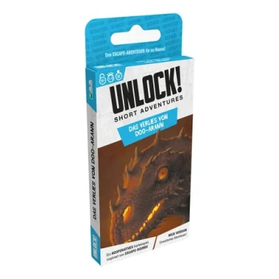 Afbeelding van Space Cowboys, Unlock! Short Adventures De Dungeon van DOO Arann Familiespel Puzzelspel 1 6 spelers Vanaf 10 jaar 30 minuten Duits