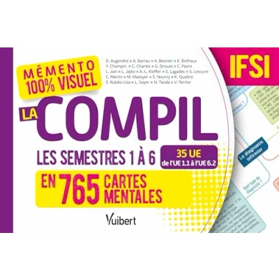Afbeelding van MEMENTO 100% VISUEL LA COMPIL IFSI SEMESTRES 1 A 6 EN 735 CA