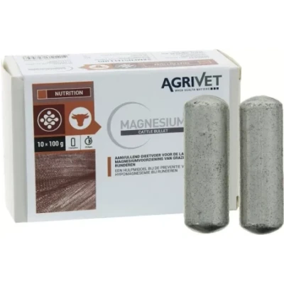 Afbeelding van Agrivet magnesium cattle bullet 10 stuks