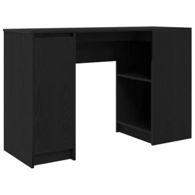 Image de vidaXL Bureau chêne noir 120x42x76 cm bois d&#039;ingénierie861815