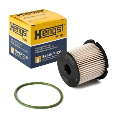 Afbeelding van HENGST Filter E444KP D308 Brandstoffilter insert PEUGEOT: Partner II Van, CITROËN: Berlingo DS: DS5