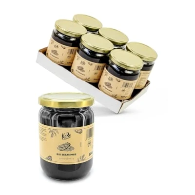 Afbeelding van KoRo Bio zwarte tahin 6 x 500 g