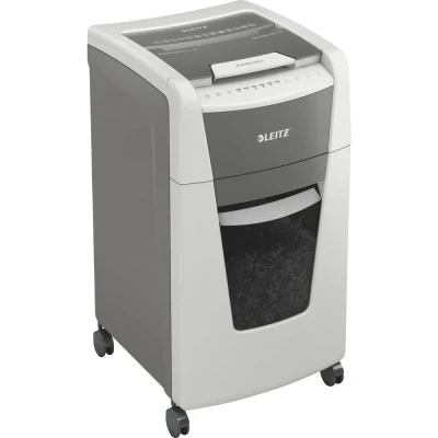 Afbeelding van Leitz IQ Autofeed Office 300 Papierversnipperaar vellen Micro cut 2 x 15 mm P 5 60 l Ook geschikt voor Paperclips, Nietjes, Creditcards
