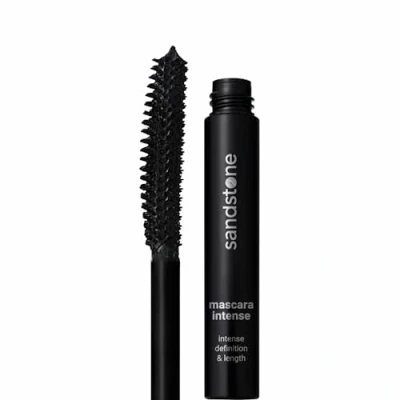 Image de Sandstone Scandinavia Mascara hypoallergénique yeux sensibles anti bavures, transpiration, allongeant avec une séparation étonnante des cils végétalien, non toxique noir