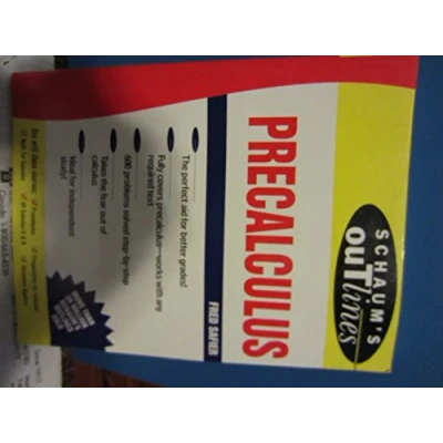 Afbeelding van Schaum&#039;S Outline Of Precalculus