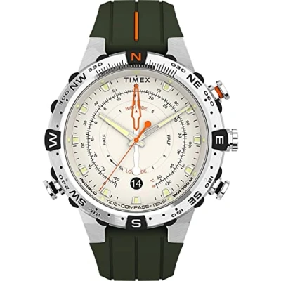 Afbeelding van Timex Expedition North TW2V22200 Horloge Siliconen Groen Ø 43 mm