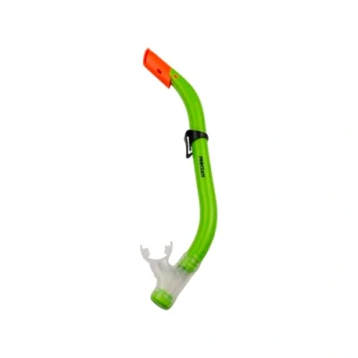 Afbeelding van junior snorkel groen/oranje