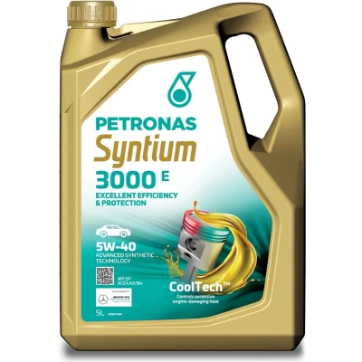 Afbeelding van 5L Syntium 3000 5W40 Petronas motorolie