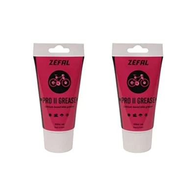 Afbeelding van ZEFAL Pro II Grease Pack twee tubes van 150 ml fietsvet Ideal Performance vet met kogellagers, trapas en zadelpen 2 x vettube