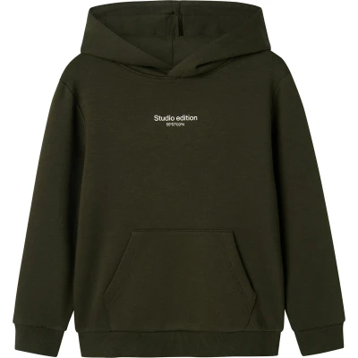 Afbeelding van NAME IT NKMBRODY LS SWEAT WH BRU NOOS Jongens Trui Maat 134/140